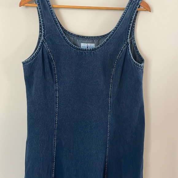 Vintage Denim Jumper Dress - Picture 8 of 8